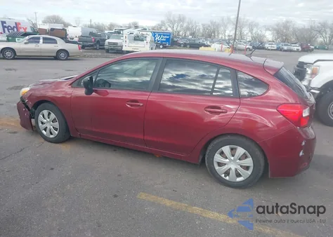 2012 Subaru Impreza 2.0I z USA, uszkodzony, nr VIN JF1GPAA6XCH206053